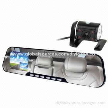 Night Vision Dual Camera 1280x720P Car Black Boxes with 2.7-inch TFT Screen and 4pcs Infrared